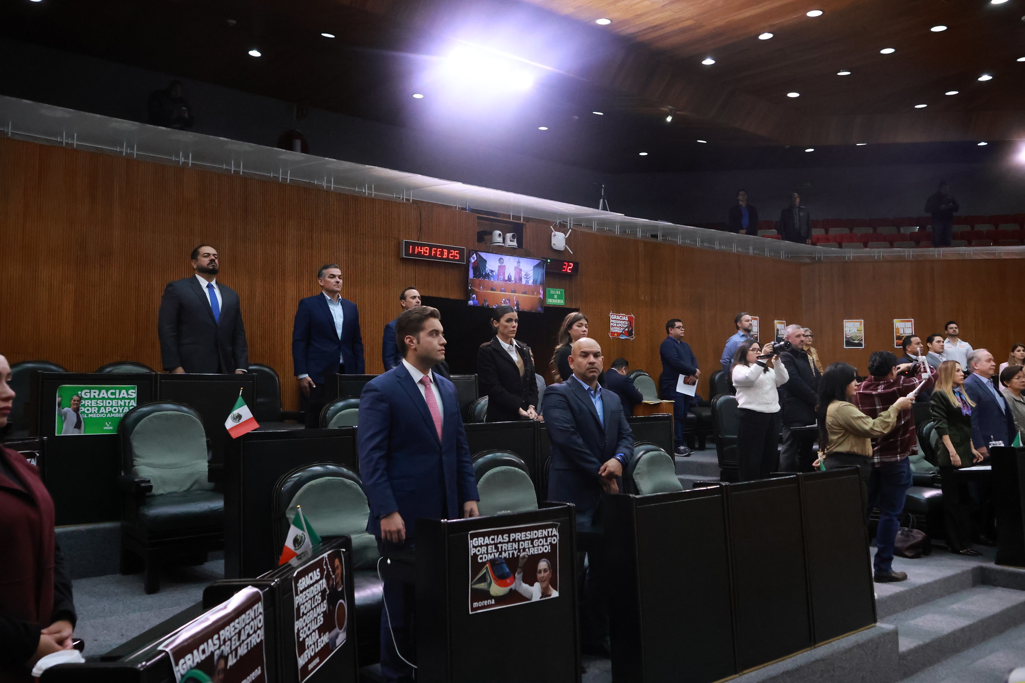 Congreso de Nuevo León diputados sesión pleno