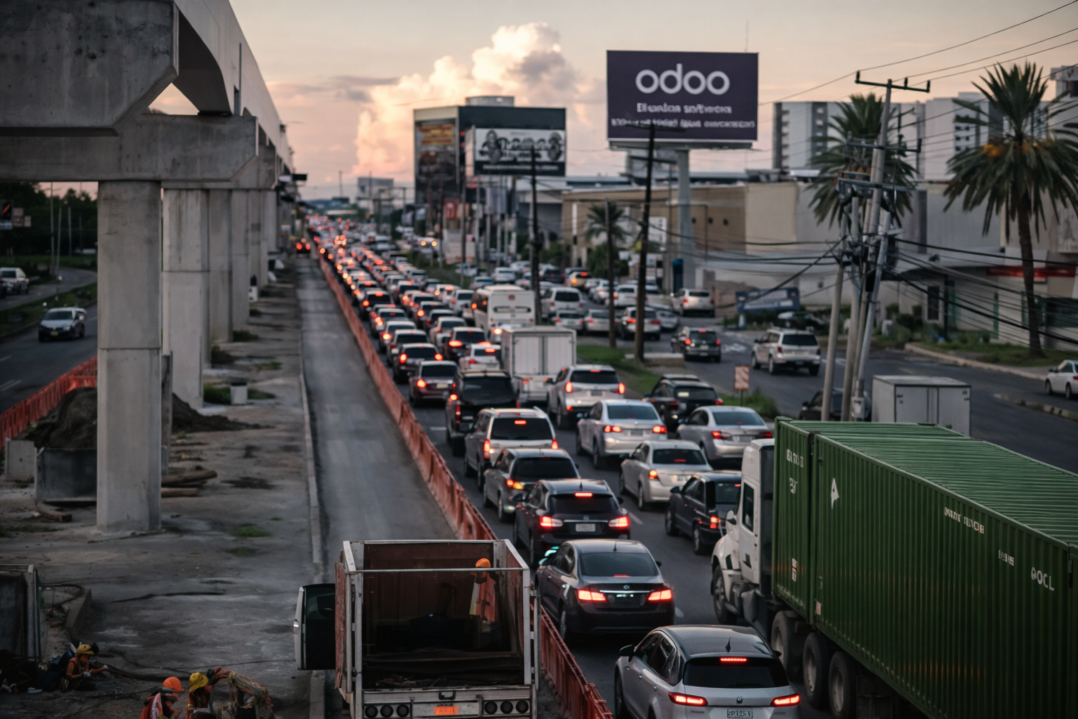 Liberarán Avenida Miguel Alemán tras obras de la Línea 6 del Metro en Monterrey