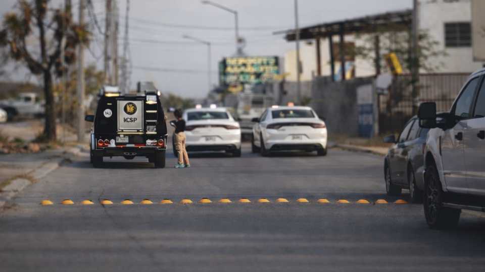 motociclista asesinado García Valle de Lincoln escena crimen
