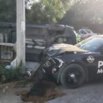 “persecución Monterrey volcadura patrulla colonia Progreso accidente”