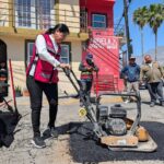Santa Catarina atiende 185 baches en lo que va del año