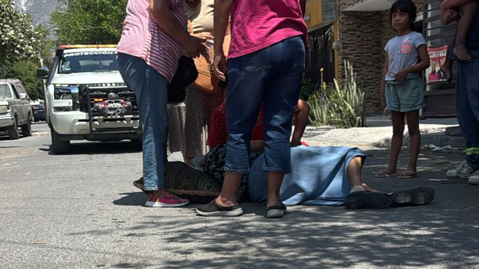 atropello mujer Santa Catarina