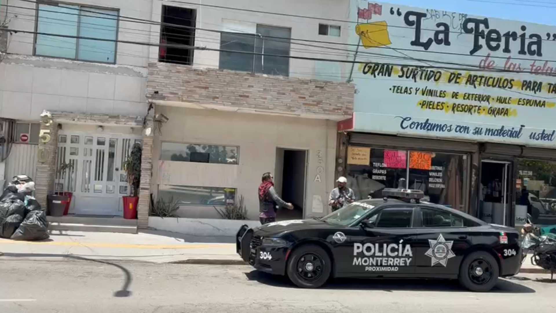 “cateo por feminicidio en Monterrey colonia Central”