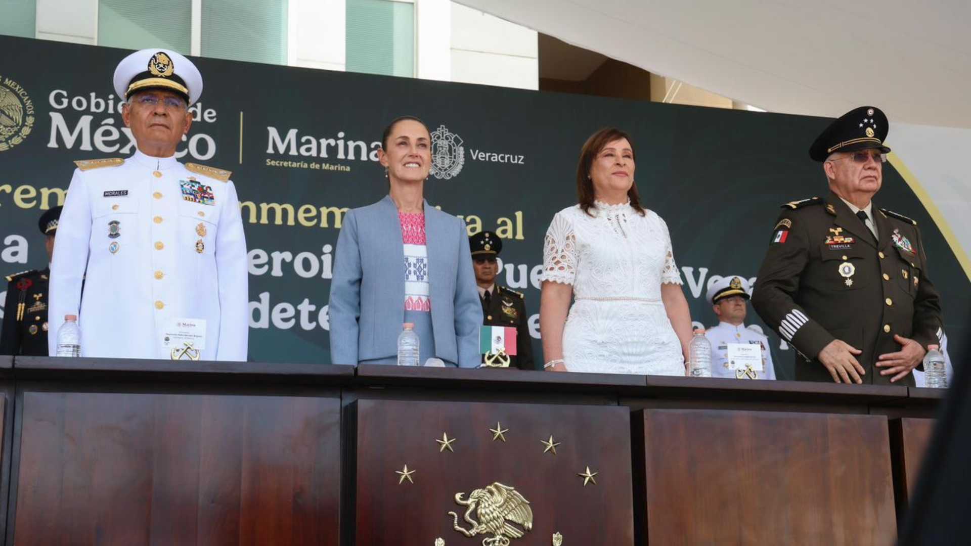 Jura de bandera cadetes México