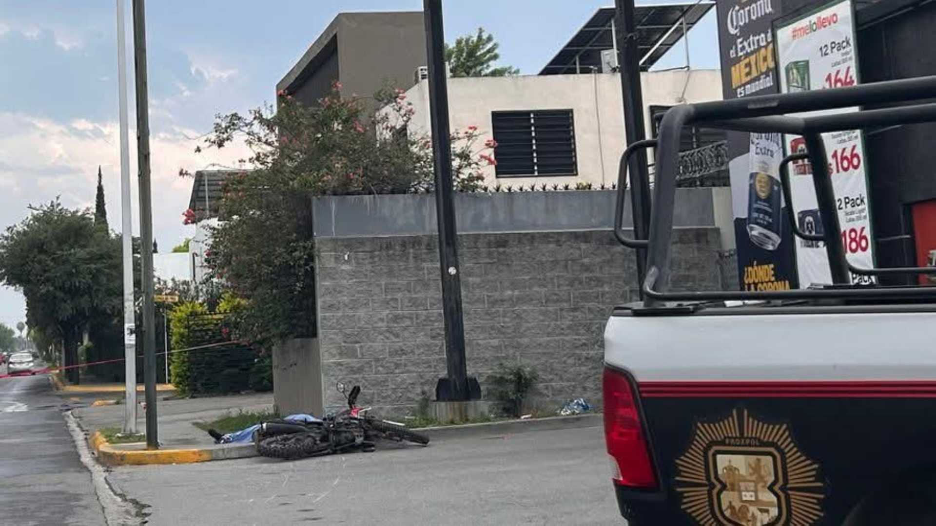 Fatal accidente de moto en Cerradas de Anáhuac